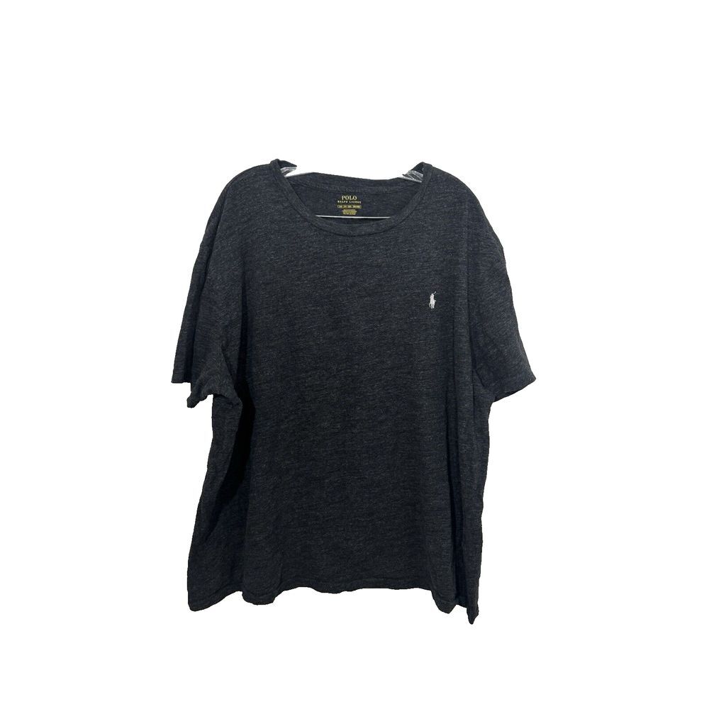 Polo Ralph Lauren Gray TShirt Mens 2XB Cotton Short Sleeve Pocket Crewneck